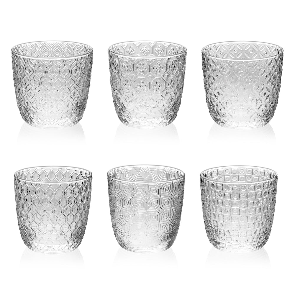 Sixties Multipattern Tumbler (Set of 6)