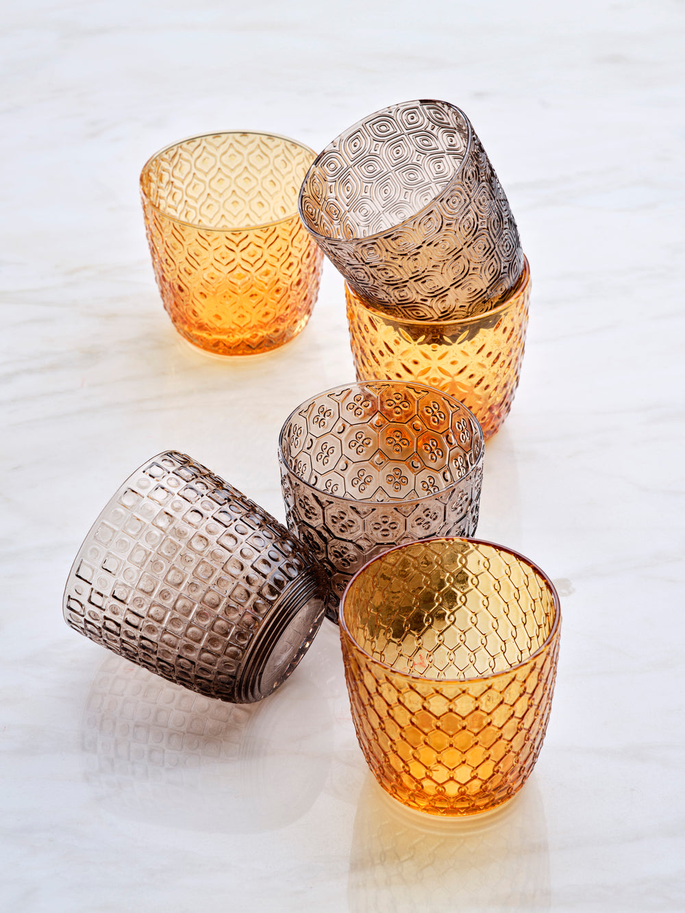 Sixties Multipattern Tumbler (Set of 6)