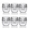 Gluglu Water Tumbler (Set of 6)  option Clear