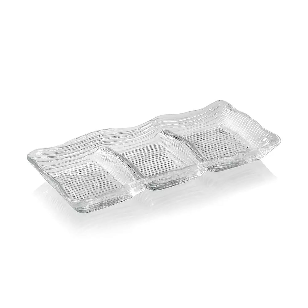 All In One 3 Sections Appetizer Tray