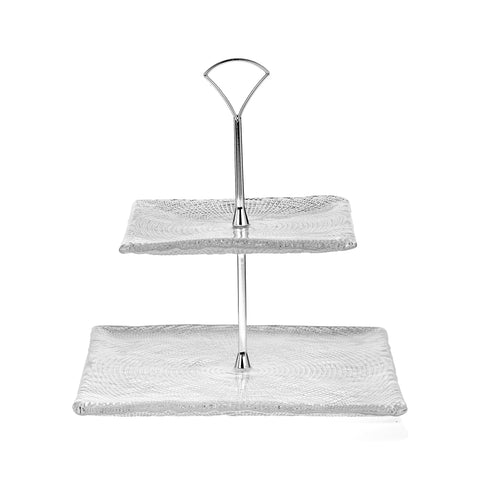 Diamante 2-Tier Cakestand