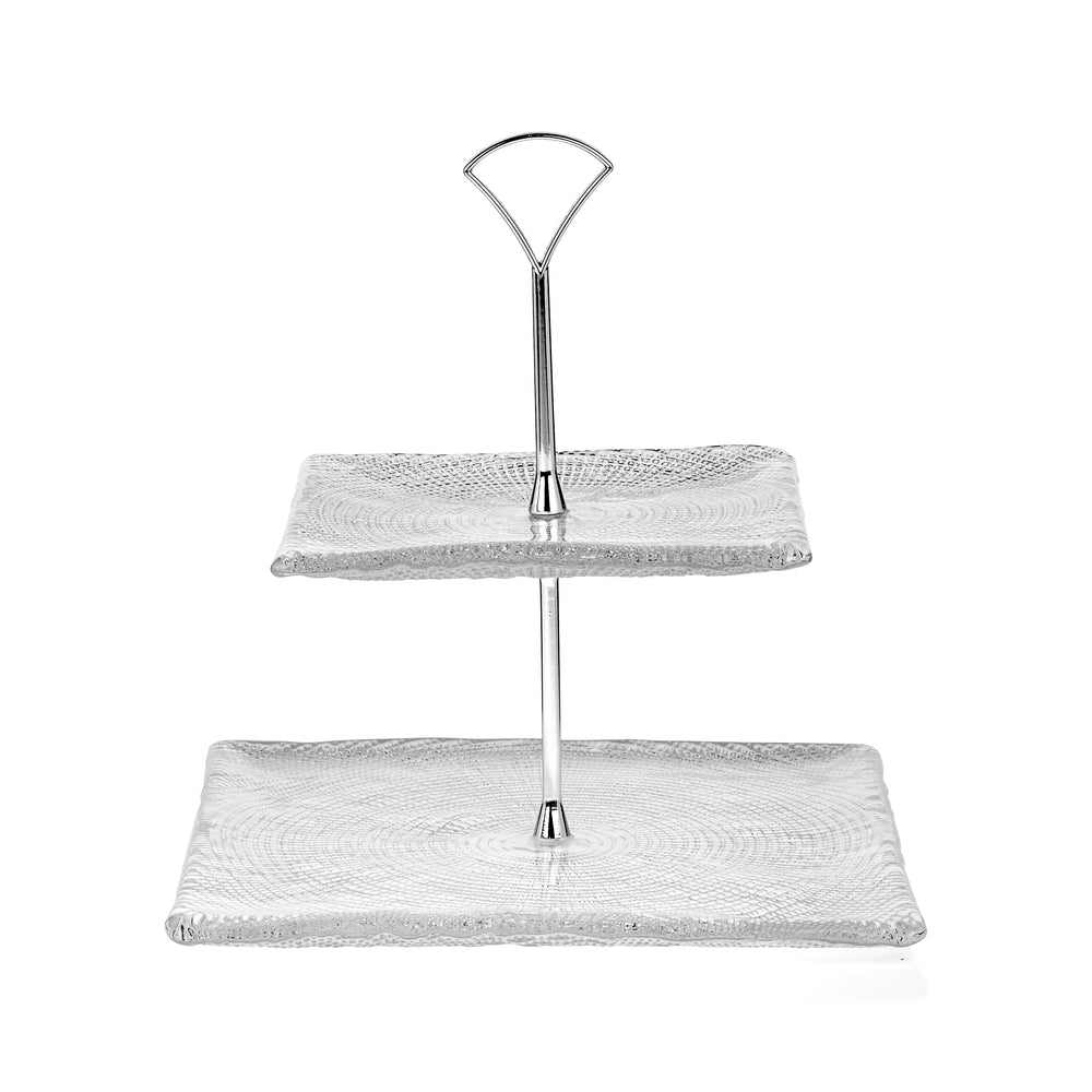 Diamante 2-Tier Cakestand