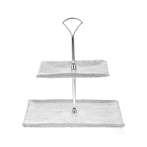 Diamante 2-Tier Cakestand