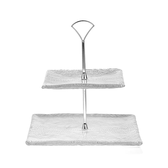 Diamante 2-Tier Cakestand