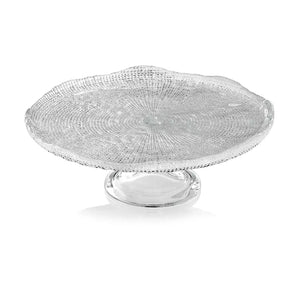 Diamante' Footed Cake Plate