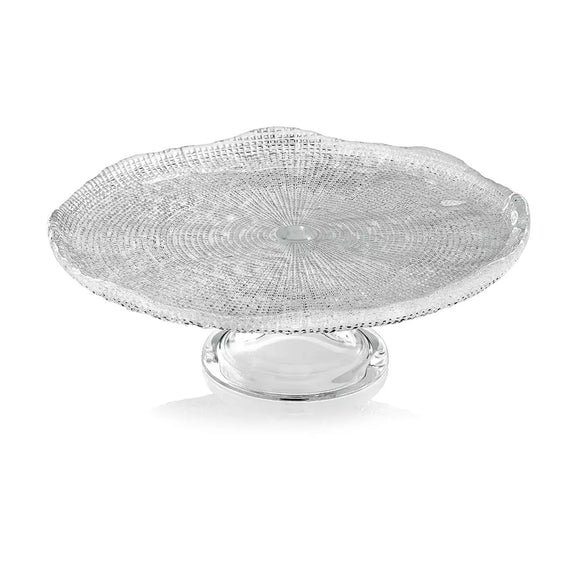 Diamante' Footed Cake Plate