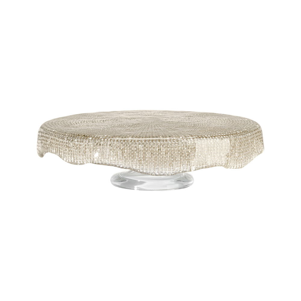 Diamante Scalloped Cakestand