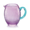 Multicolor Pitcher  option Amethyst / Turquoise