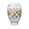 Sixties Vase  option Clear / Gold