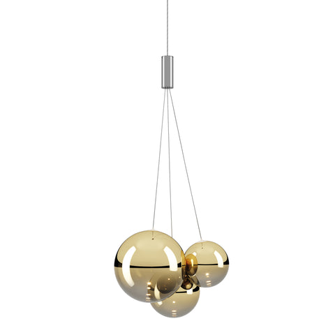 Random 4 Light Multipoint Pendant Light