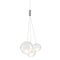 Random 4 Light Multipoint Pendant Light  option Crystal
