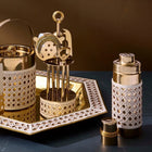 Basketweave Cocktail Shaker