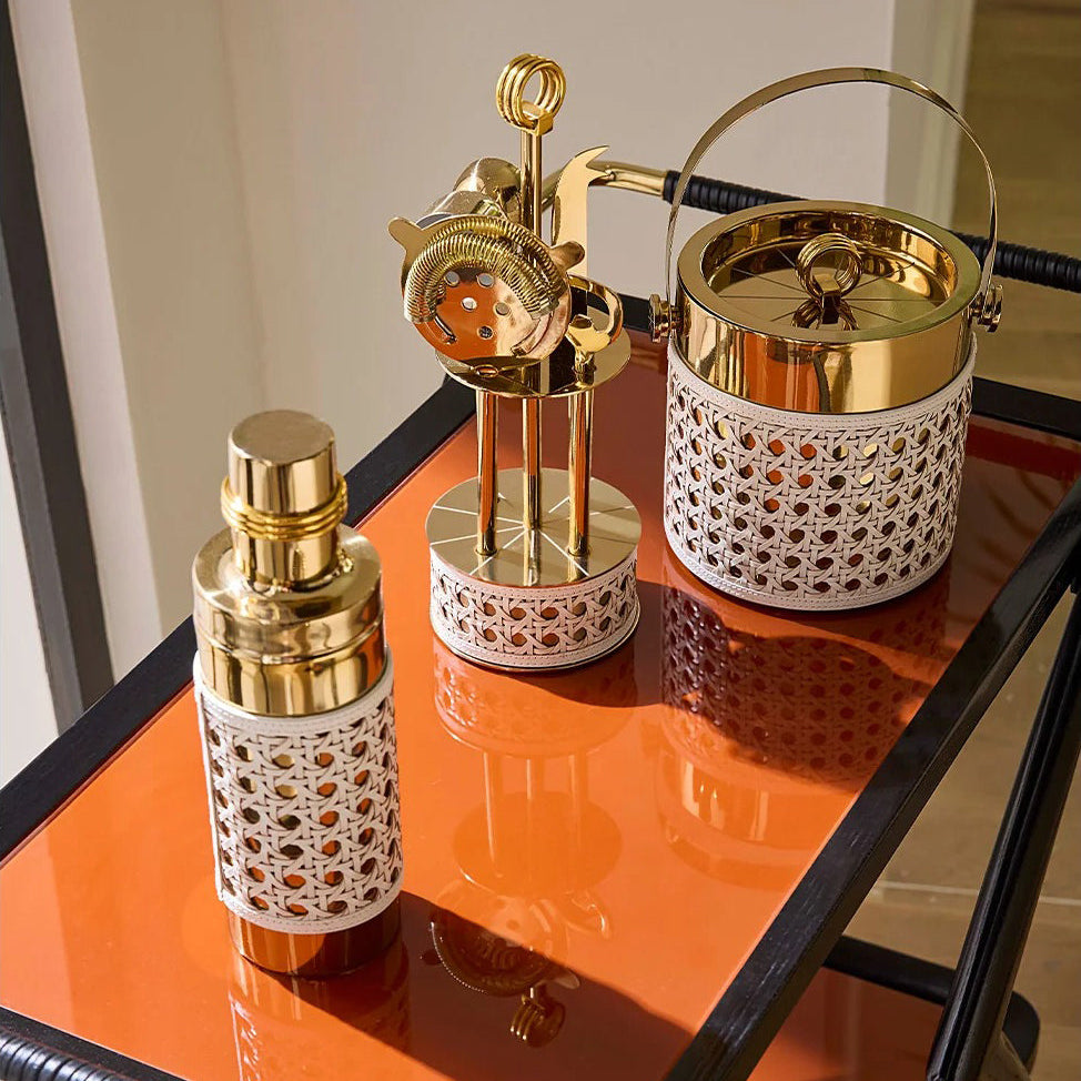 Basketweave Cocktail Shaker