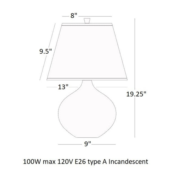 Dal Vessel Table Lamp