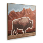 Buffalo Sunset Wall Art