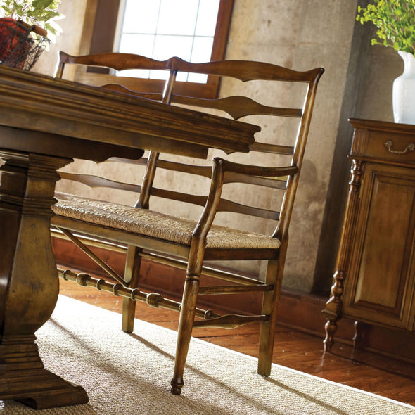 Casual Ladderback Bench