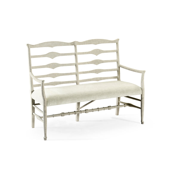 Casual Ladderback Bench