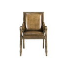 Echo Canyon Leather and Hide Armchair