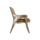 Echo Canyon Leather and Hide Armchair