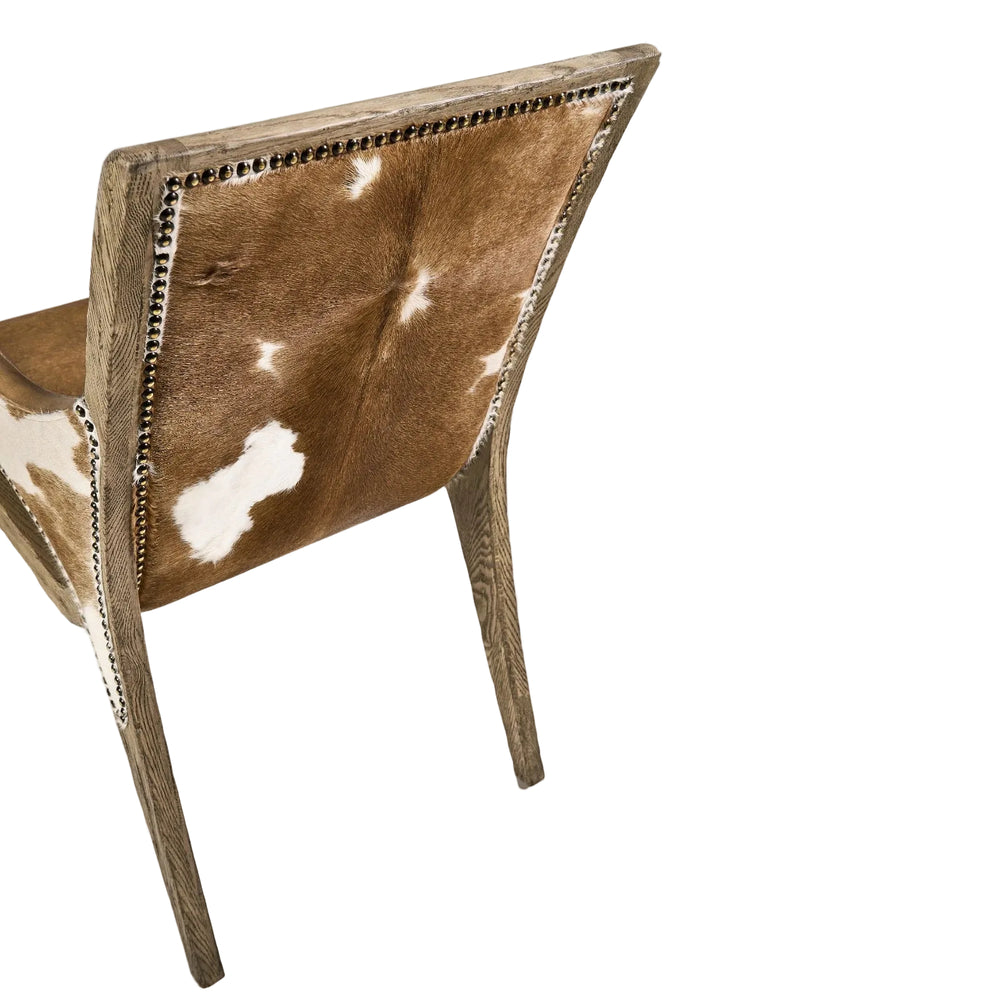 Echo Canyon Leather and Hide Armchair