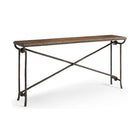 Forge Iron Console Table