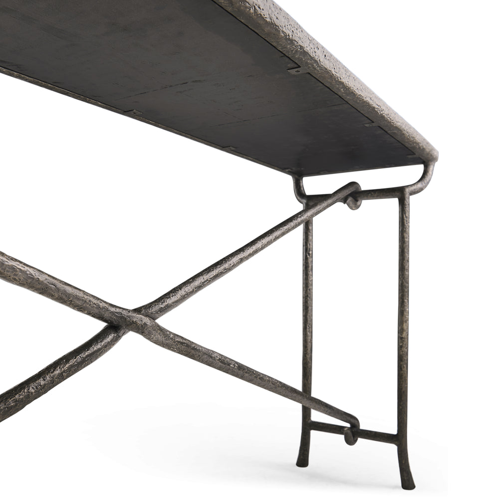 Forge Iron Console Table