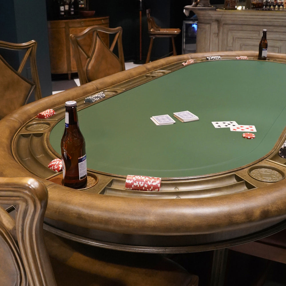 Light Mahogany Poker Table