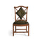 Playing Card Dining Side Chair  option Diamond