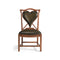 Playing Card Dining Side Chair  option Heart