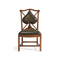 Playing Card Dining Side Chair  option Spade