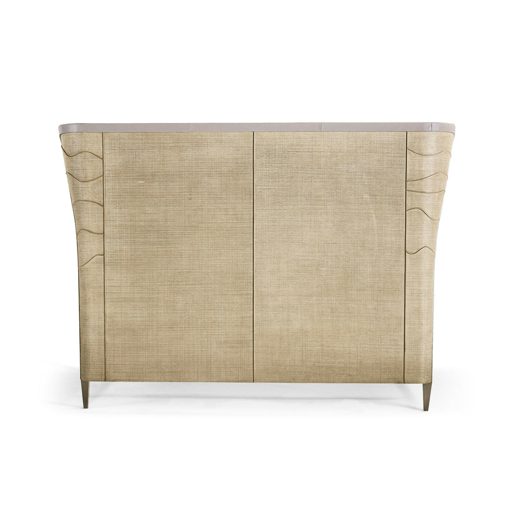 Seiche Woven Wing Wave King Bed