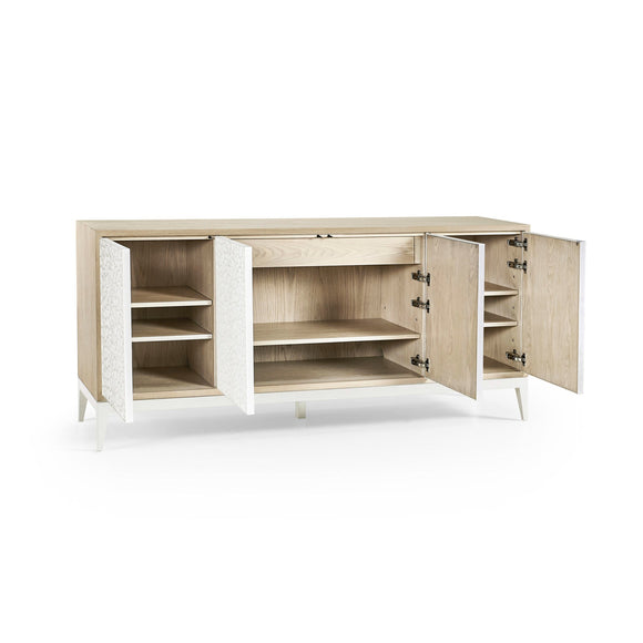 Water Pelagic Sculpted Credenza