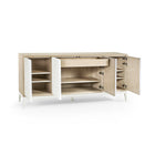 Water Pelagic Sculpted Credenza