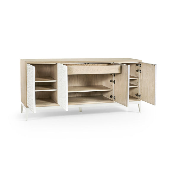 Water Pelagic Sculpted Credenza