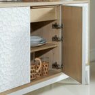 Water Pelagic Sculpted Credenza