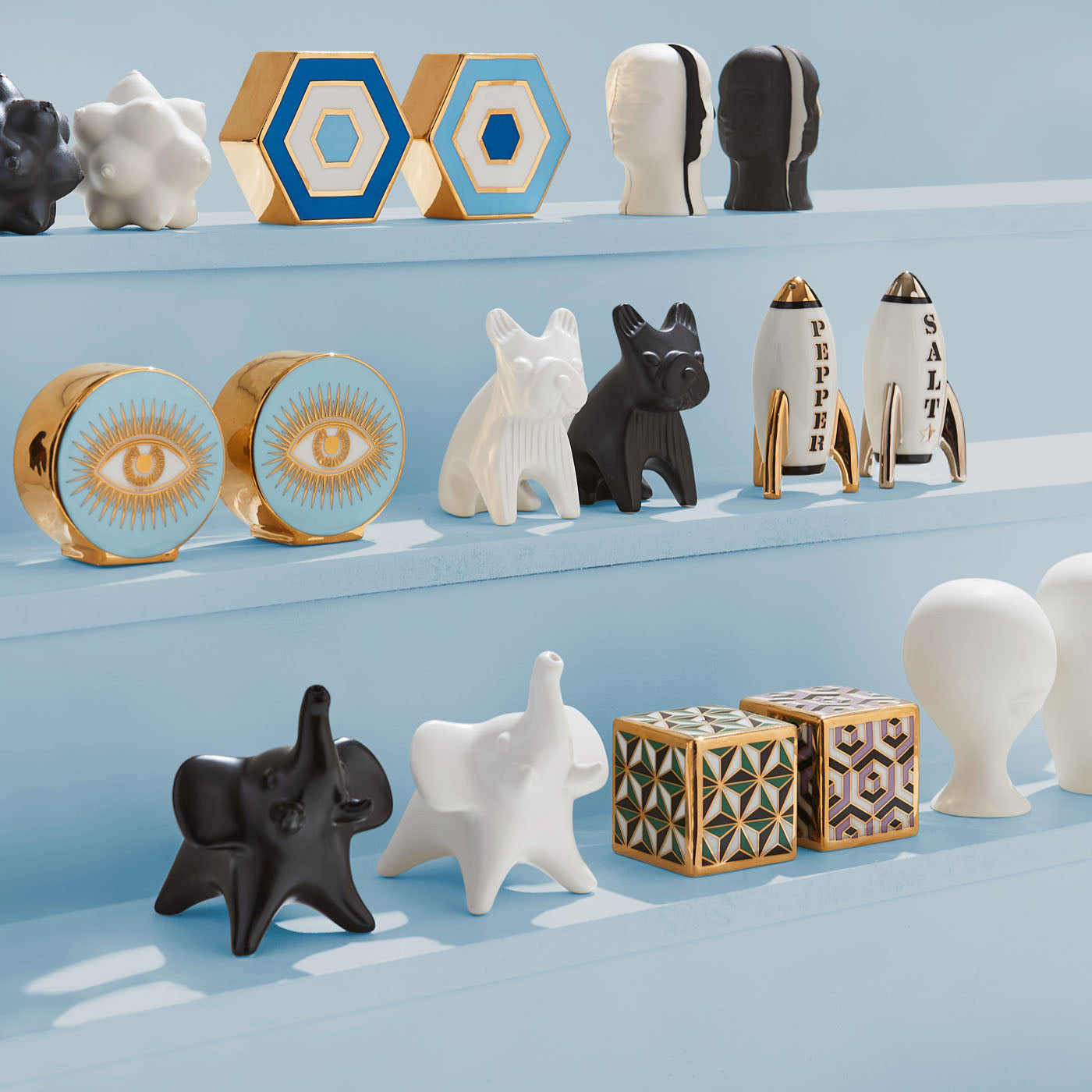 Jonathan Adler French Bulldog Salt & Pepper - Thumbnail 2
