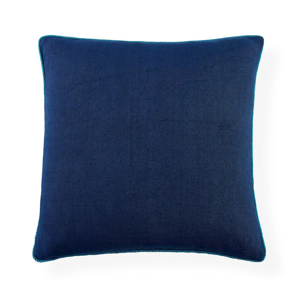 Pompidou Border Throw Pillow