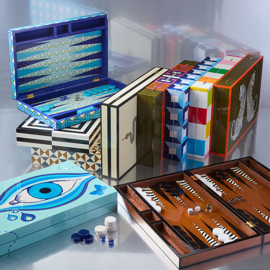 Jonathan Adler Zebra Backgammon Set - 2Modern