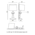 Alibabig Floor/Wall Lamp