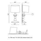 Alibabig Outdoor Floor/Wall Lamp