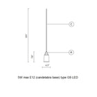 Alibaglass Pendant Light