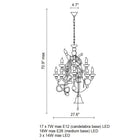 Beautiful Mess Chandelier