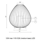 Cell Outdoor Floor Lamp