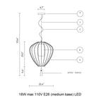 Cell Pendant Light