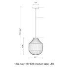 Circus B Pendant Light