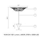 Moonbloom LED Pendant Light