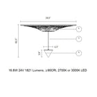 Moonbloom LED Pendant Light