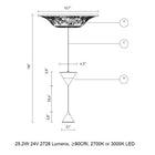 Moonbloom LED Pendant Light