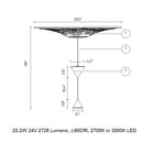 Moonbloom LED Pendant Light
