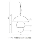 Triluna SE310AB Pendant Light